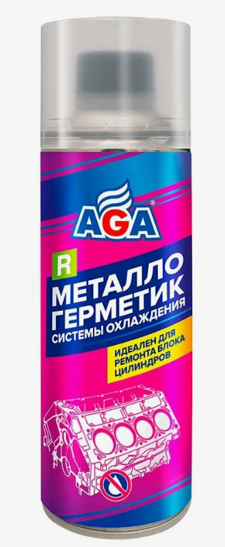 Герметик для системы охлаждения AGA 335мл Металлогерметик