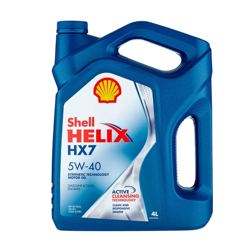 SHELL Helix HX7 5w40  4л