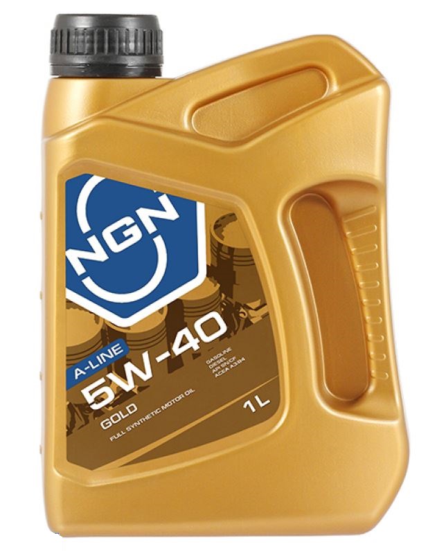 NGN 5W40 GOLD A-LINE SN/CF 1л синт.