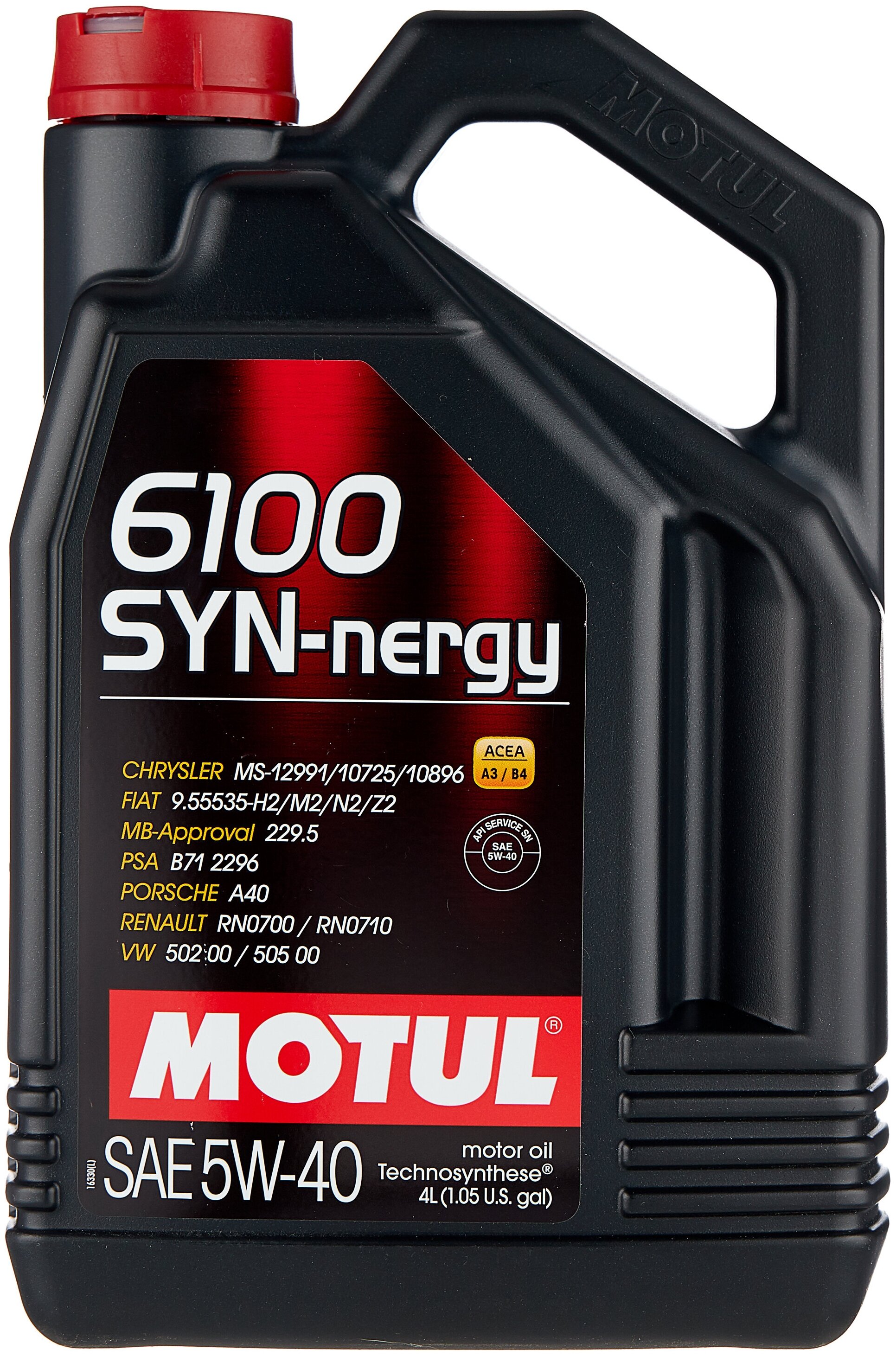 Motul Авто 6100 Syn-nergy 5W40 4л