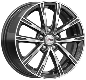 диски IFREE ДРАЙВЕР 6,0xR15 5x100 57,1 40 Блэк-Джек
