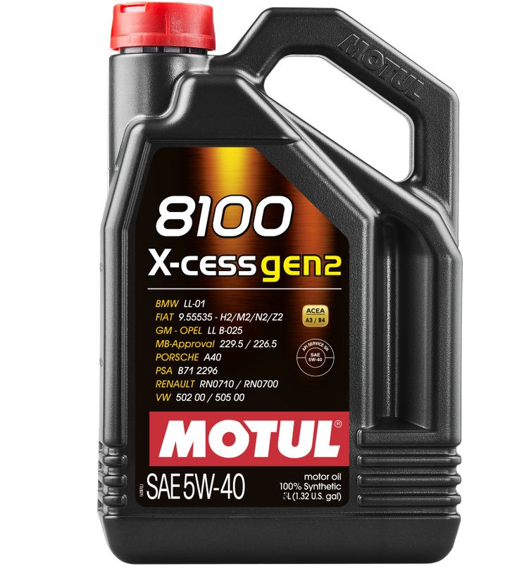 Motul Авто 8100 X-cess GEN2 5W40 4л