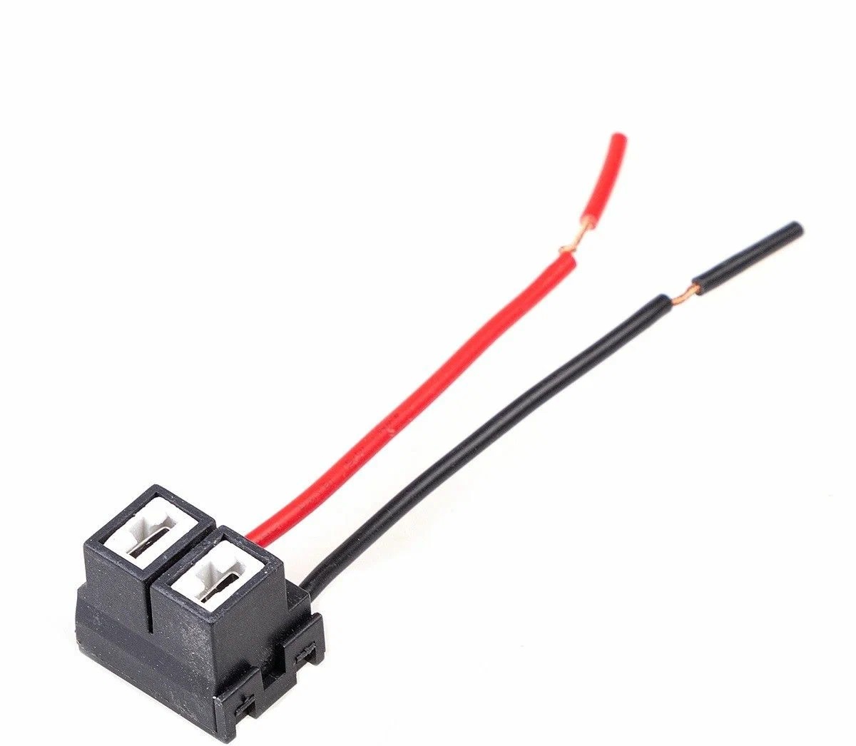 Колодка для лампы H7 цоколь Px26d 2-конт прямая с проводами керамика 1шт