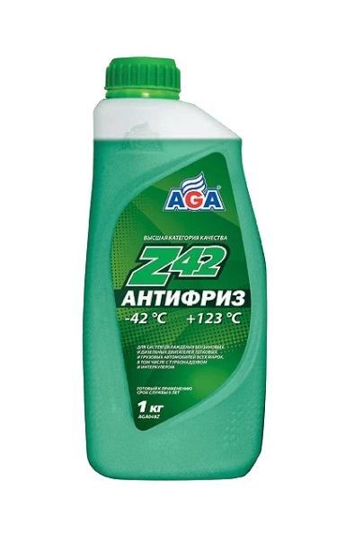 Антифриз AGA048 Z42 (-42) 1кг (зел.)