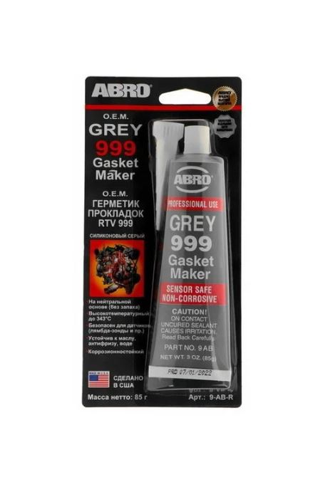 Герметик прокладок ABRO OEM 999 серый (оригинал) 85гр 9-AB-RE