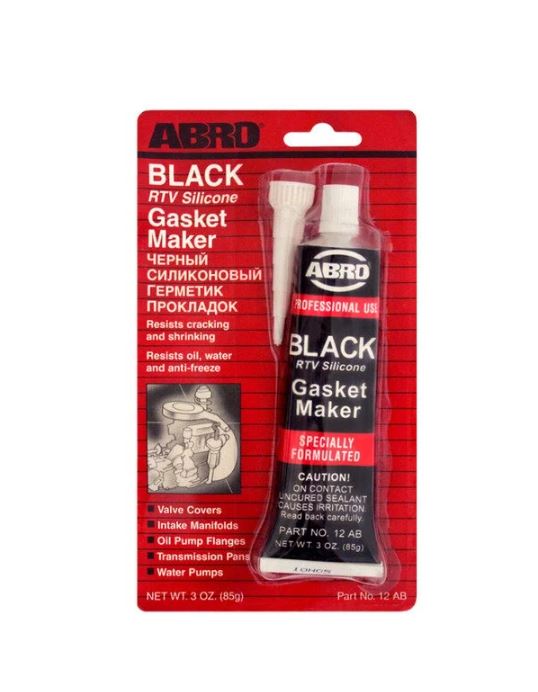 Герметик прокладок ABRO черный Китай (оригинал) 85г 12-AB-CH-RE-S