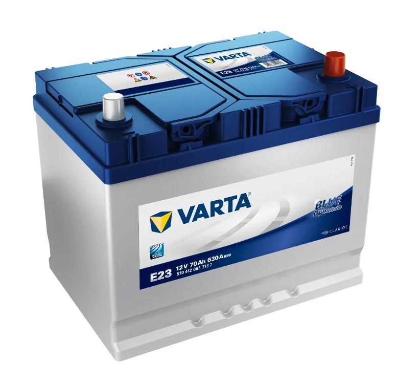 Аккумулятор Varta 57012 70 BD обр. (D26L, нижнее крепление)