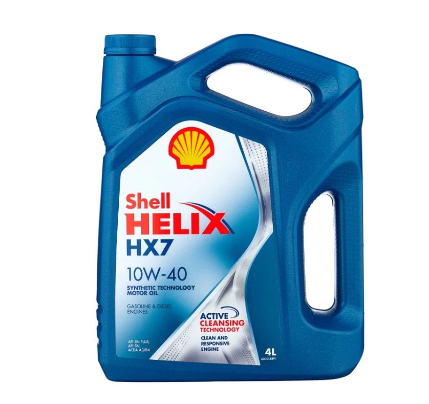 SHELL Helix HX7 10w40  4л