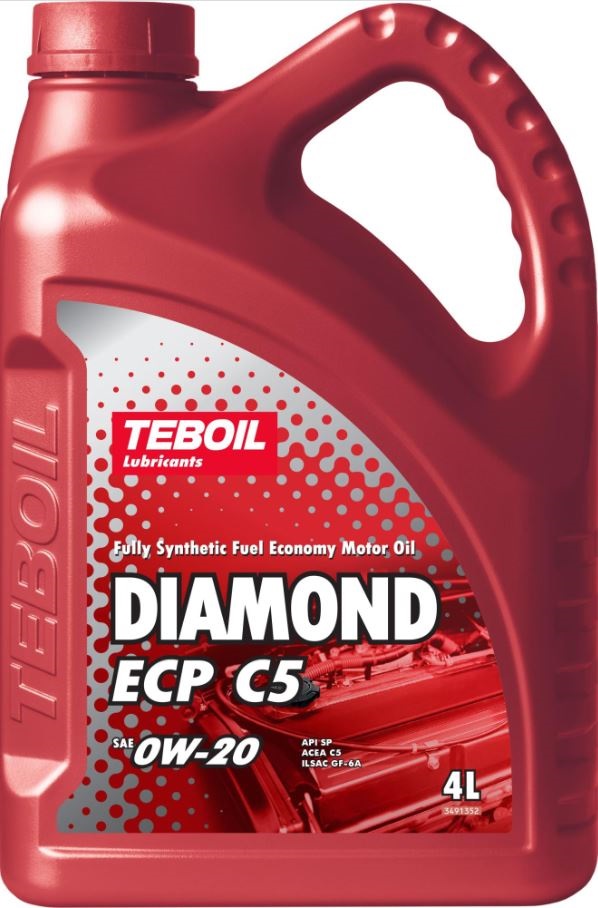 Teboil Diamond ECP C5 0W20 4л син.
