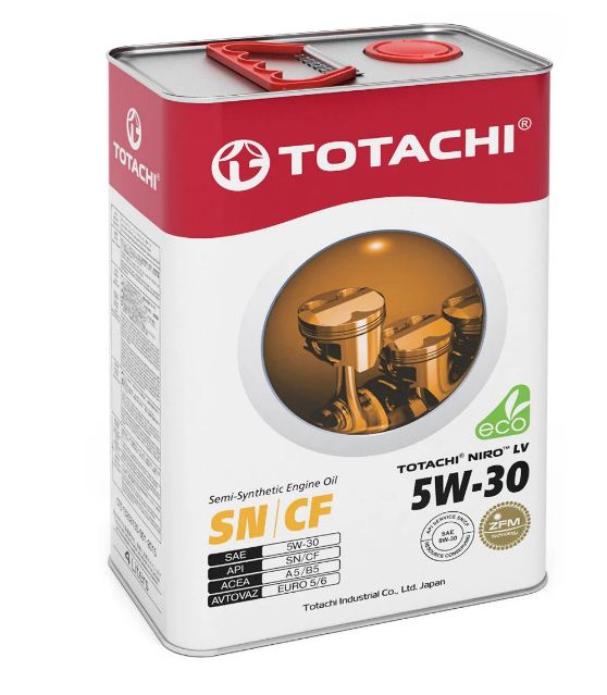 TOTACHI NIRO LV 5W30 Semi-Syntetic 4л SN/CF