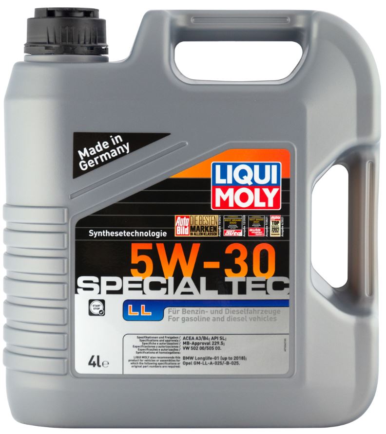 LiquiMoly 5W30 SL Special Tec LL HC- синт. 4л
