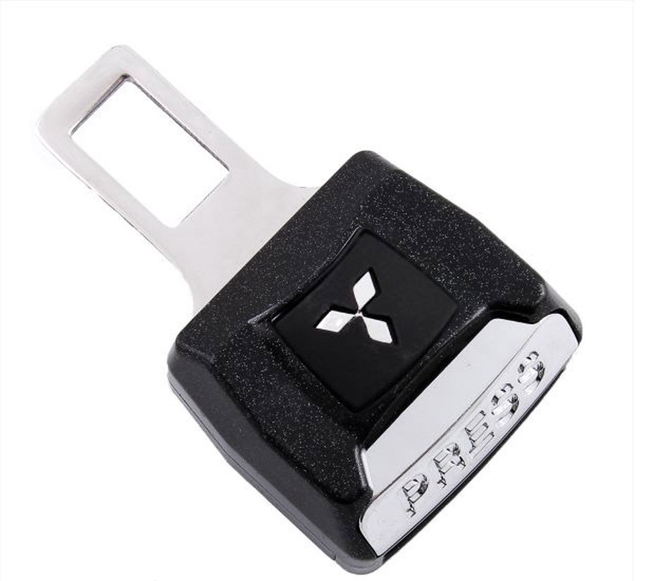 Заглушка-блокировка замка ремня безопасности SW Mitsubishi с защелкой для ремня 88*51мм 1шт HX-114