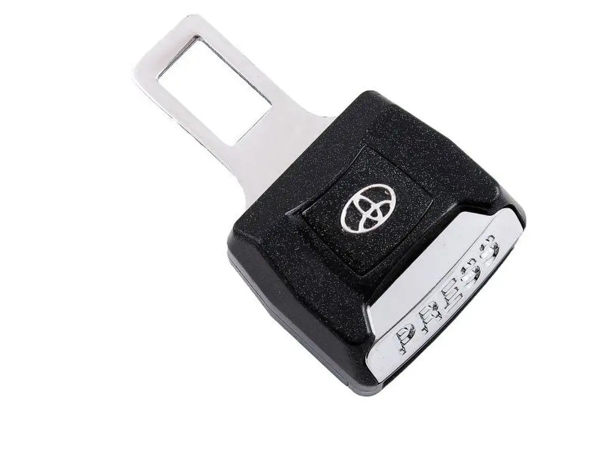 Заглушка-блокировка замка ремня безопасности SW Toyota с защелкой для ремня 88*52мм 1шт HX-114