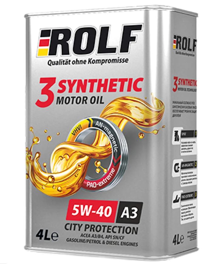 ROLF 5W40 3-Synthetic A3/B4 4л