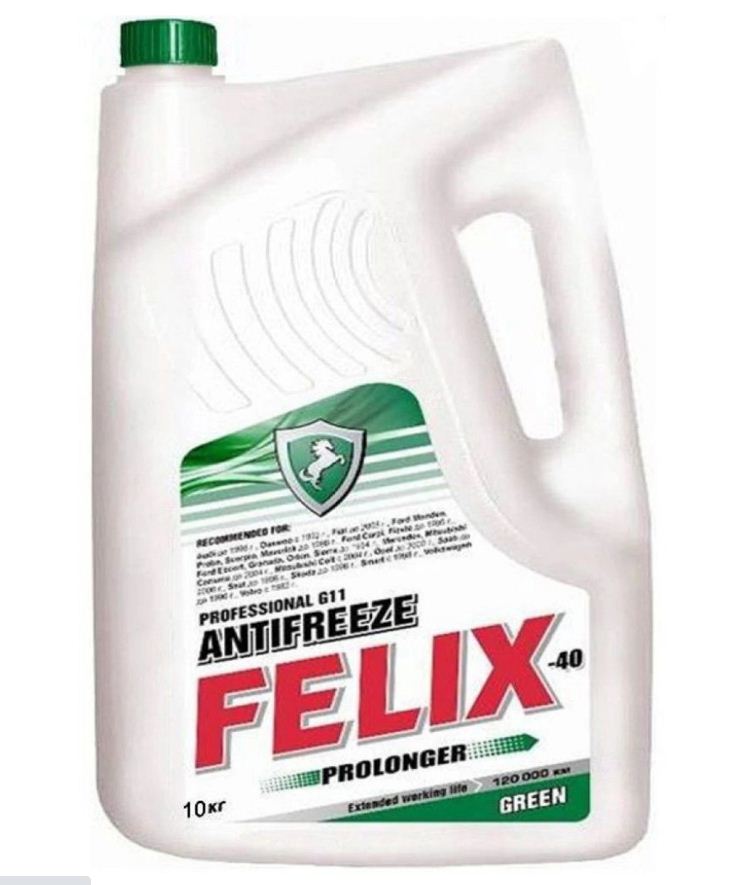 Антифриз Felix Prolonger-40 (G11) зеленый 10л