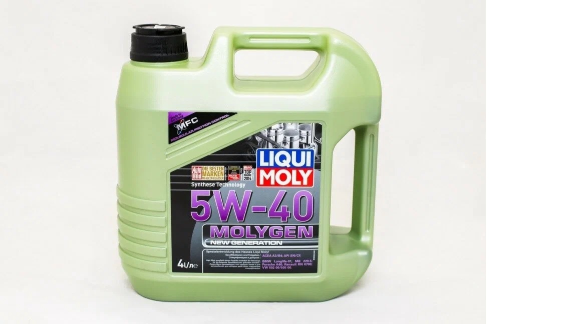 LiquiMoly Molygen New Generation 5W/40 (4л.) SN/CF, 8578/9054