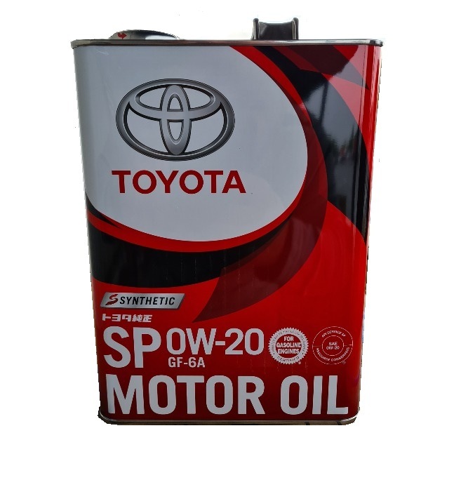 TOYOTA Motor Oil 0w20 SP GF-6A 4л 08880-13205