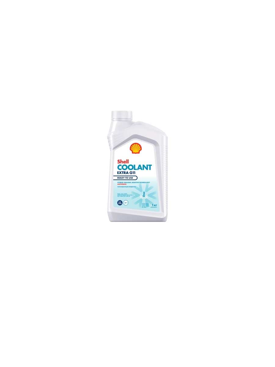 Антифриз Shell Coolant Extra G11 Ready to use 1кг