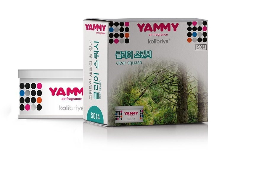 Ароматизатор  YAMMY меловой баночка Clear Squash 50г s014