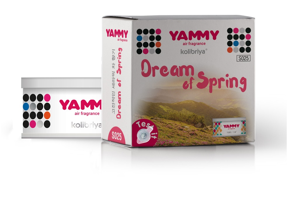 Ароматизатор  YAMMY меловой баночка Dream of Spring 50г s025