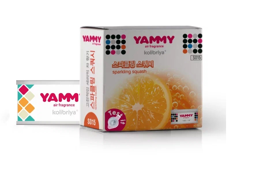 Ароматизатор  YAMMY меловой баночка Sparkling Squash 50г s015