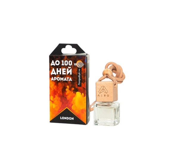 Ароматизатор  AERO London Парфюм жидкий подвесной Россия 5мл