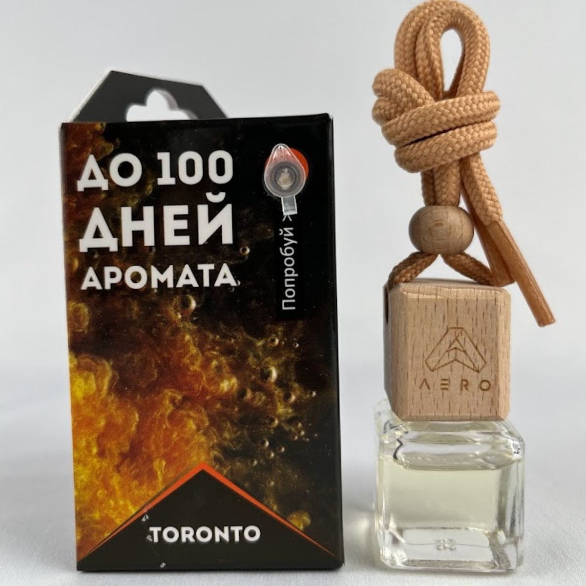 Ароматизатор  AERO Toronto Парфюм жидкий подвесной Россия 5мл