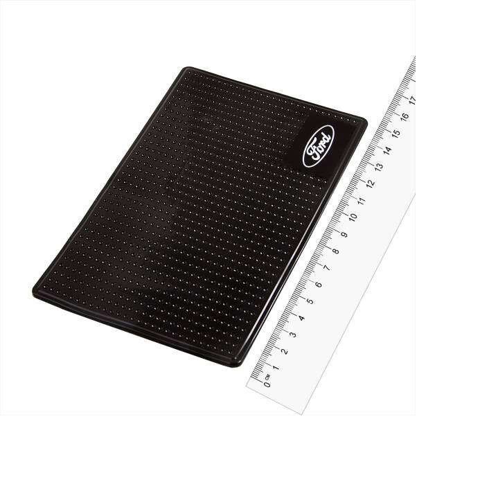 Коврик панели противоскользящий SW плоский с малой эмблемой 150*90*3мм Ford