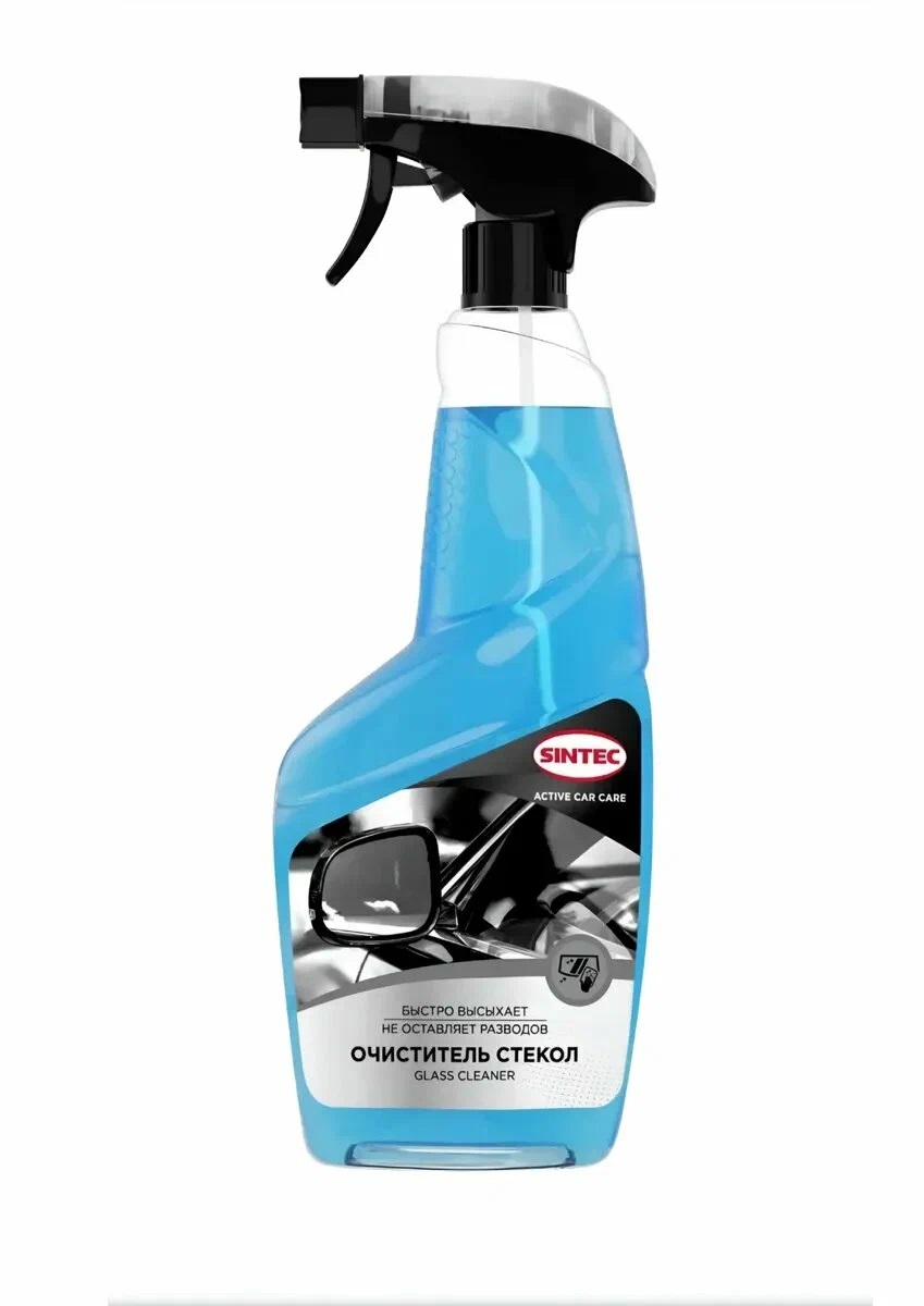 Очиститель стекол Glass Cleaner Sintec 550мл спрей