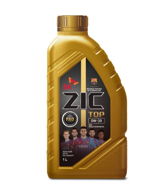 ZIC TOP 0W30 SL PAO 1л