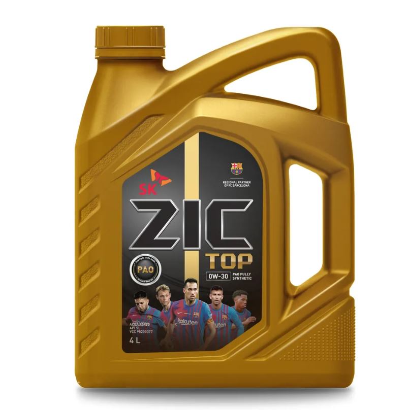 ZIC TOP 0W30 SL PAO 4л