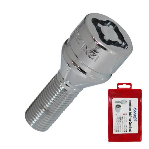 Комплект секретный  Anmax L1506 (болт М12x1,25; 54/29, конус, 4+2 ключа, СН)