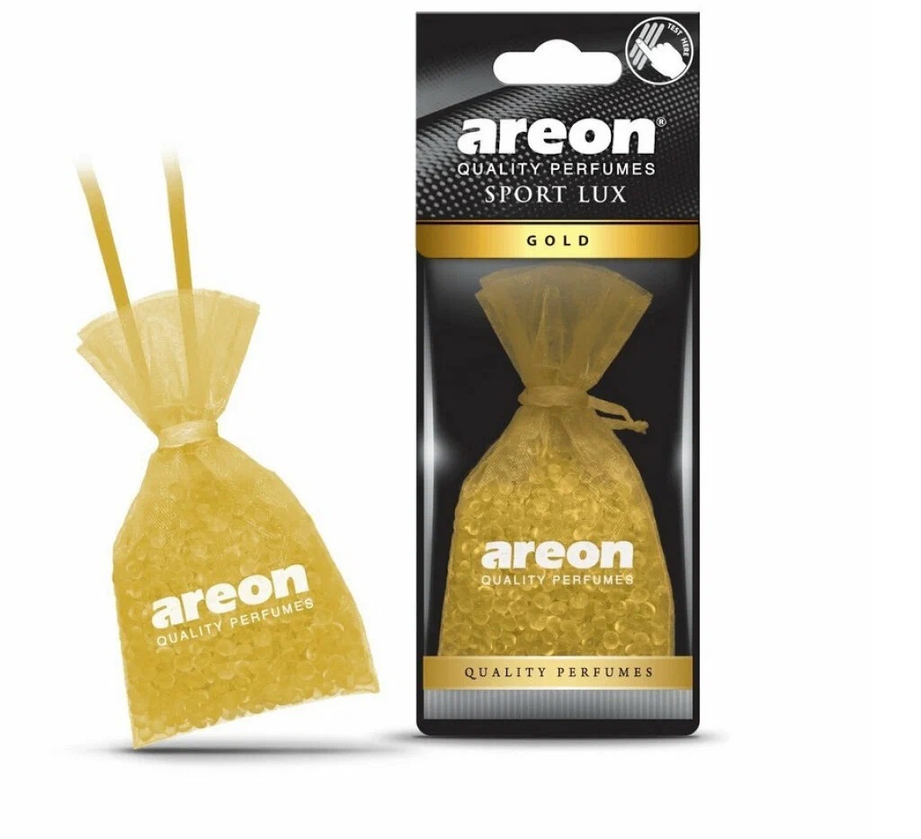 Ароматизатор подвесной AREON PEARLS мешочек 30гр LUX Gold