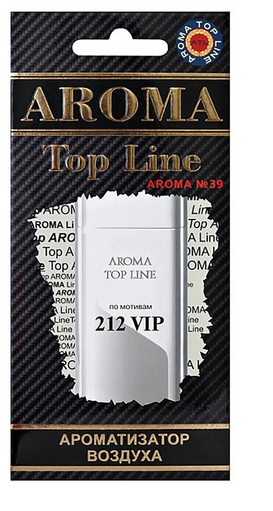 Парфюмированное САШЕ AROMA TopLine Carolina Herrere 212 №39