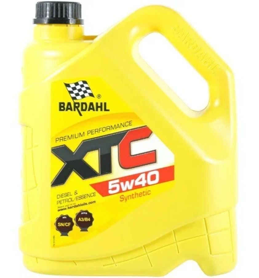 Bardahl XTC 5W40 SN/CF 4л синт.