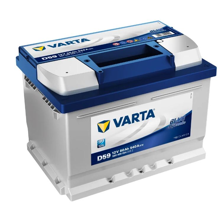 Аккумулятор Varta 56009 60 BD обр. (низк.) (56100)