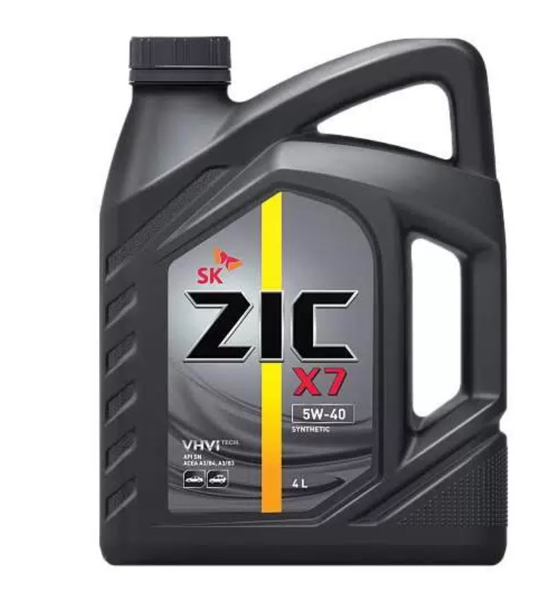 ZIC X7 5W40 SP A3/B4 4л (синт.)