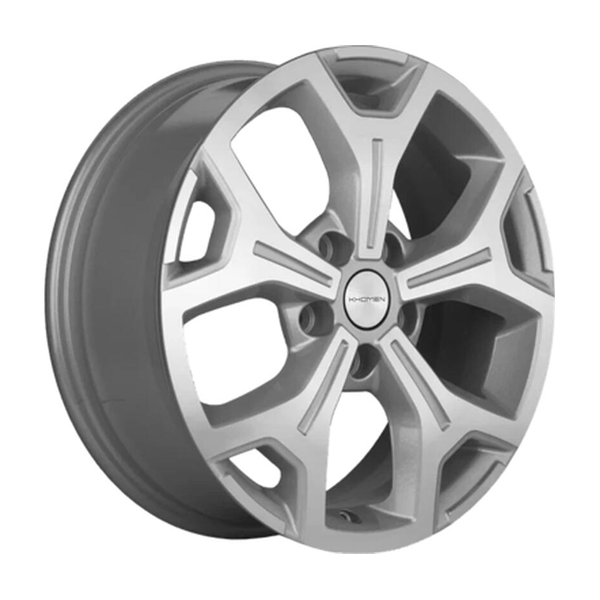 диски KHOMEN KHW1710 (ZV 17 CheryTiggo7Pro) 6,5xR17 5x108 60,1 33 F-SILVER