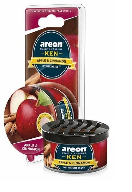 Ароматизатор  AREON Ken Blister Apple Spice  гелевый  универсальный Болгария 35гр
