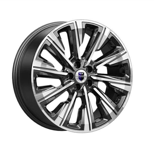 диски КиК ГАЛЕГО 7,5xR19 5x108 65,1 36 алмаз_черный