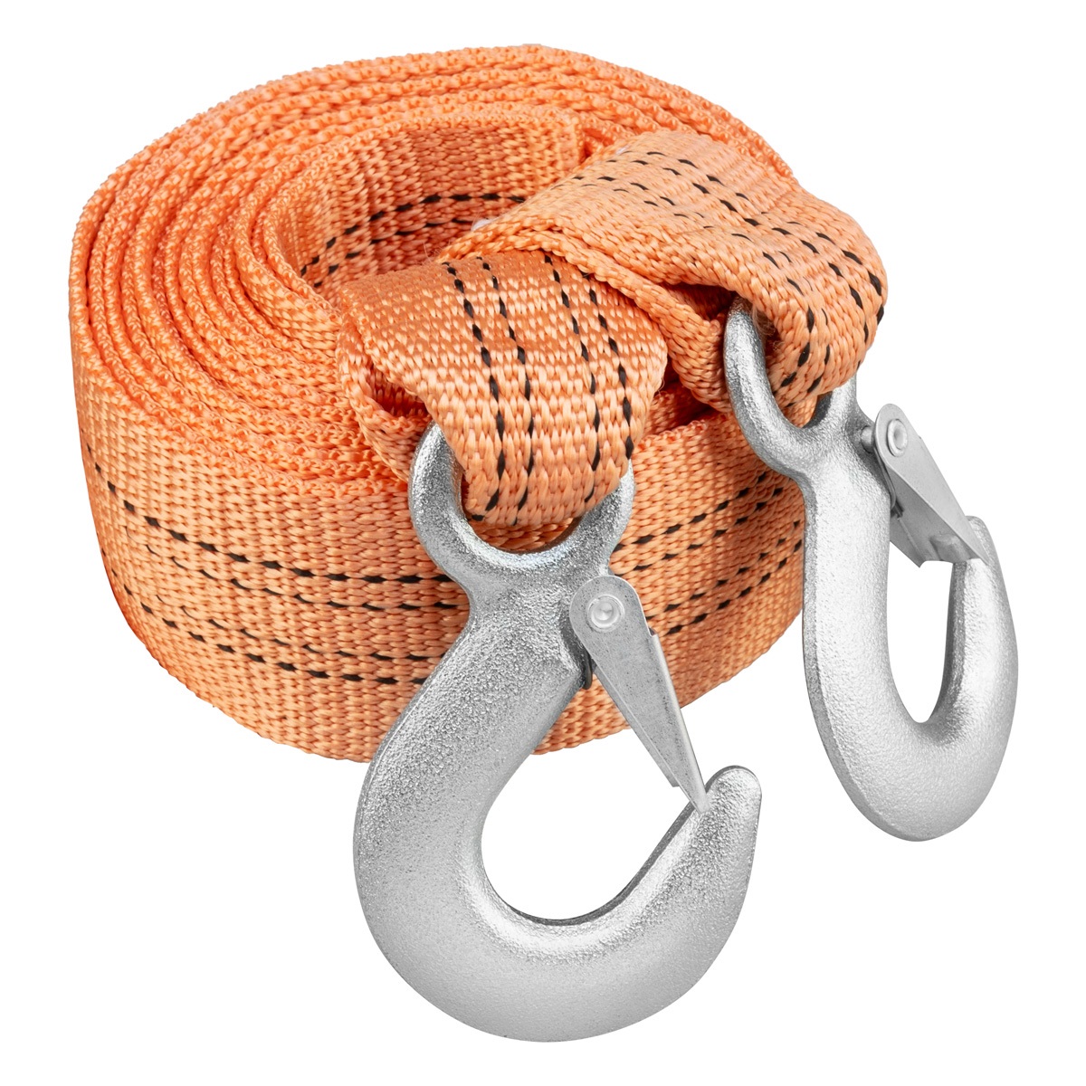 Трос ленточный 10т 5м 2 крюка СИБИРСКИЙ SKYWAY в пакете S03101078