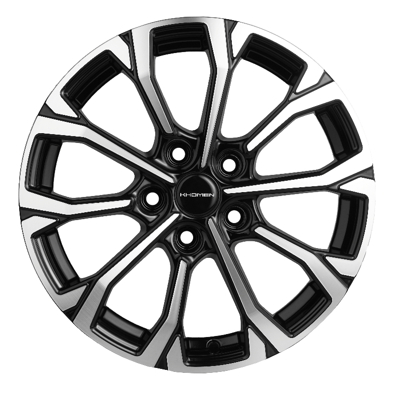 диски KHOMEN KHW1605 (Camry/Corolla/GrandVitara) 6,5xR16 5x114,3 60,1 45 BLACK-FP