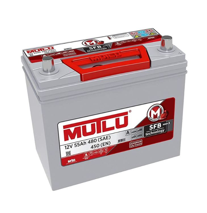 Аккумулятор MUTLU 55 А/ч обр.п  (B24.55.045.E-12V 450 EN 65B24L)