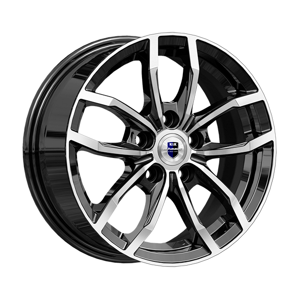 диски КиК ФРОСТ 6,5xR15 5x100 57,1 38 алмаз_черный