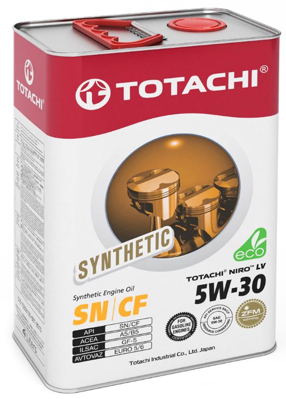 TOTACHI NIRO LV 5W30 Syntetic 4л SN/CF