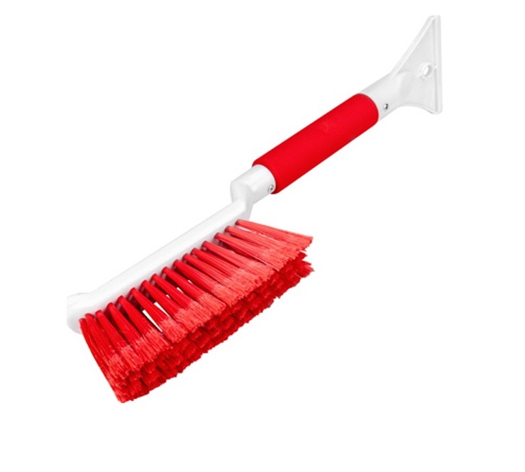 Щетка от снега со скребком SKYWAY 41см мягкая щетина S07801029