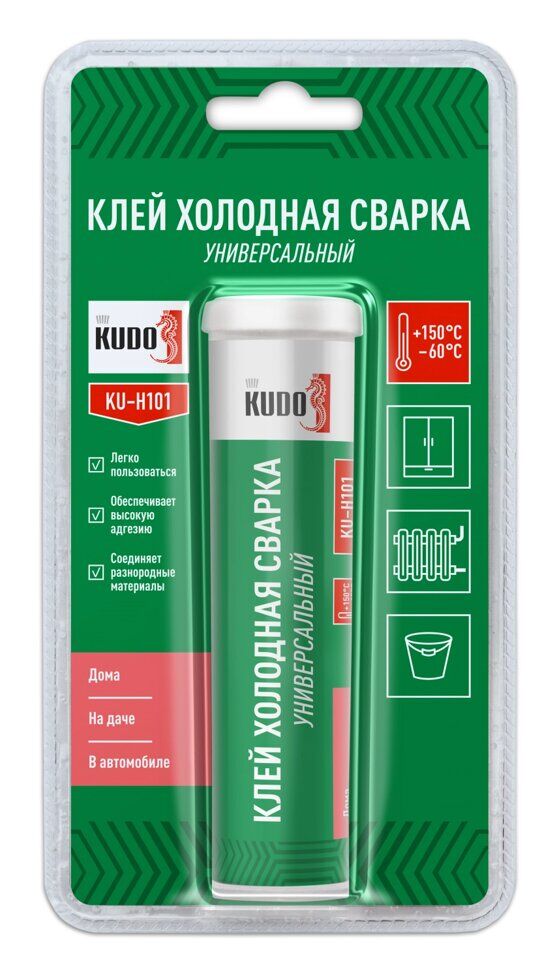 Холодная сварка KUDO универсальный 60г в блистере