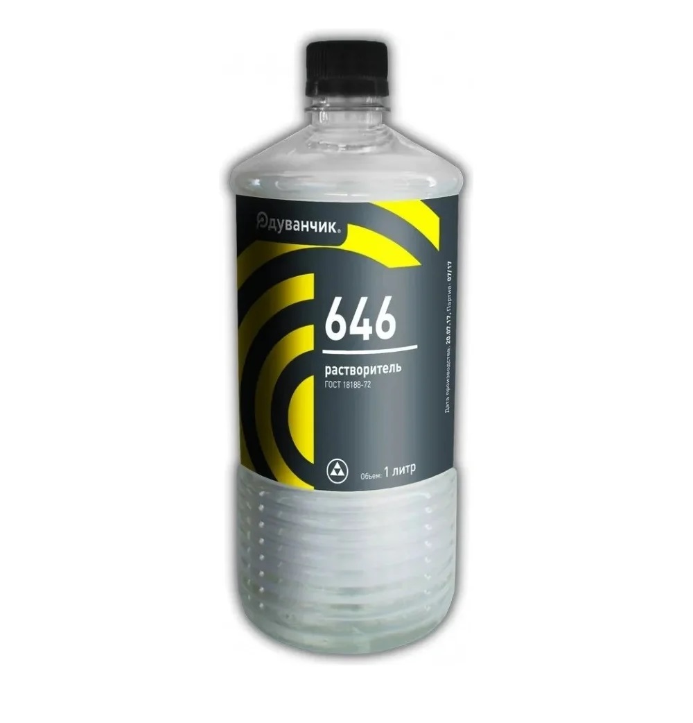 Растворитель 646 ГОСТ 18188-2020 Одуванчик 1л