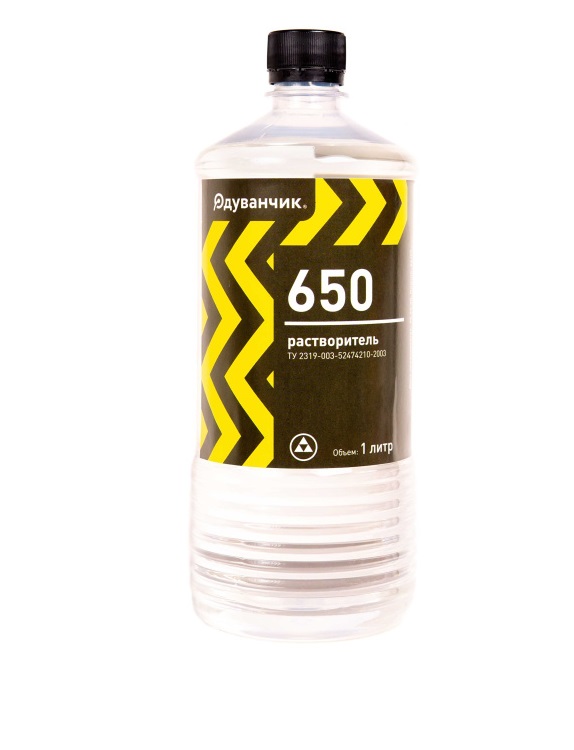 Растворитель 650 ТУ 2319-003-52474210-2003 Одуванчик 1л
