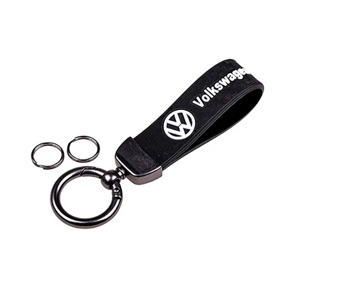 Брелок силикон/металлический SW с кольцом Volkswagen